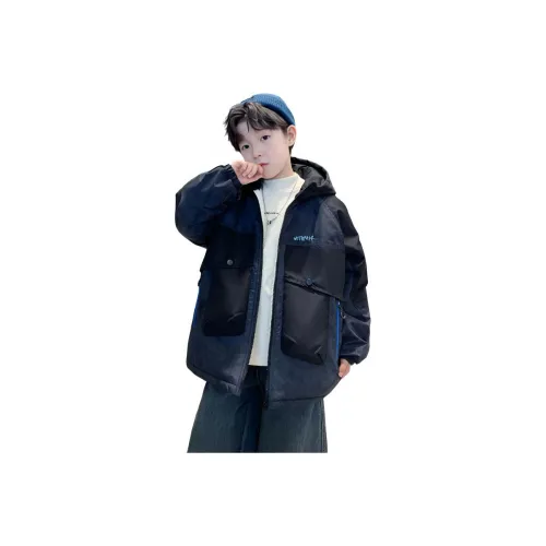 ЮЙЧЖАОЛИНЬ Черный Школьный возраст Утеплённые куртки