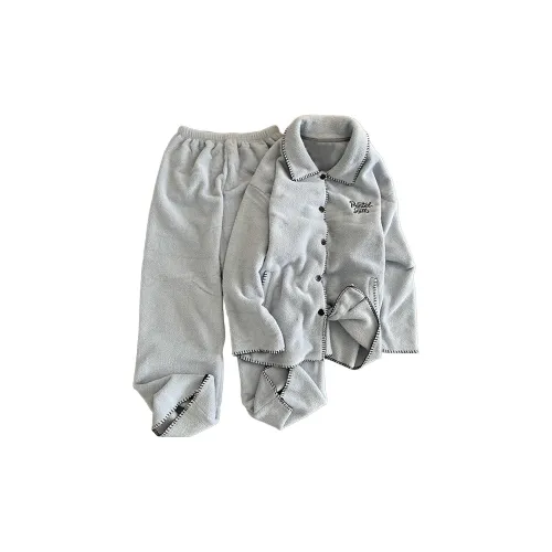 YUZHAOLIN Светло-серый женский пижамный комплект