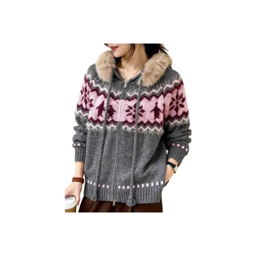 YEARNED Серый Женский Трикотаж