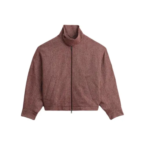 ZARA Темно-красные Мужские Куртки