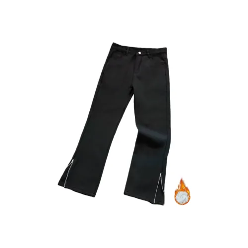 CAT'S PAW Черный Унисекс Джинсы