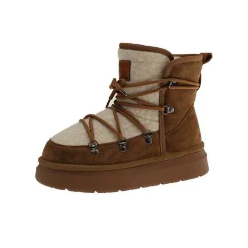 EEueeczs Сноубутсы Женские