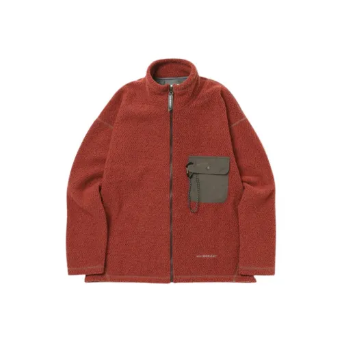 And Wander Red Unisex Куртки