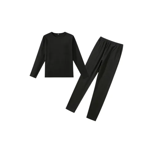 FAVMARTHA Сумеречный Черный Мужской Термокостюм