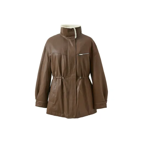 3COLOUR Кофе Женские Меховые изделия