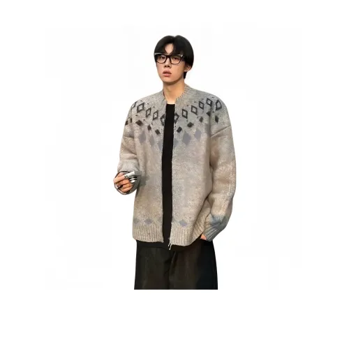 CHONGXIAOLV Серый Унисекс Трикотаж