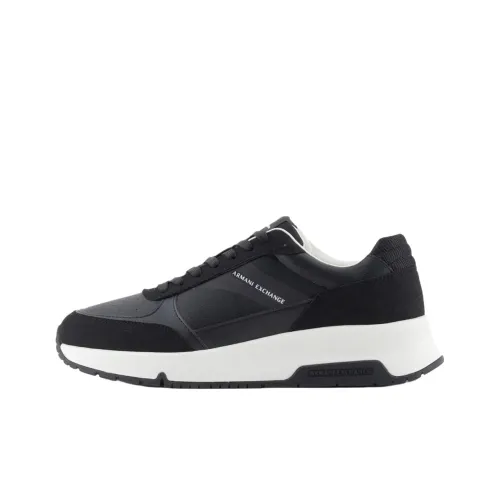 ARMANI EXCHANGEAE Низкий топ Повседневная обувь Мужской Черный