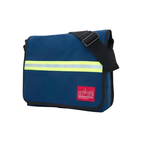 Manhattan Portage Cordura® Классическая тканевая сумка через плечо унисекс синий