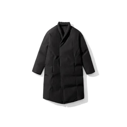 GOOSELIAR Черный Унисекс Пуховики