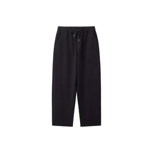 Giordano 09 Черные Мужские Повседневные Штаны