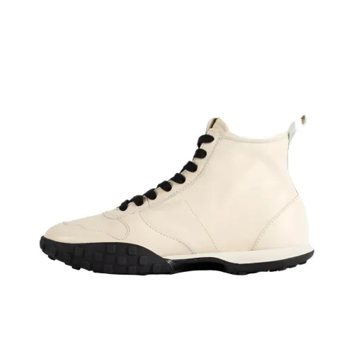 JIL SANDER Высокие топы Повседневная обувь Женская Белая