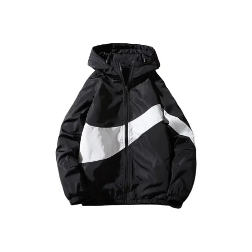 MDEHT Черный Весенний Осенний Тонкий Женский Куртка