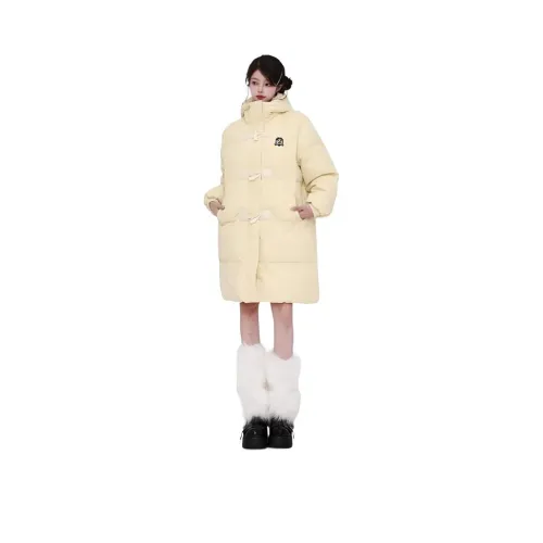 SHANQINGWU Хлопковый пуховик женский