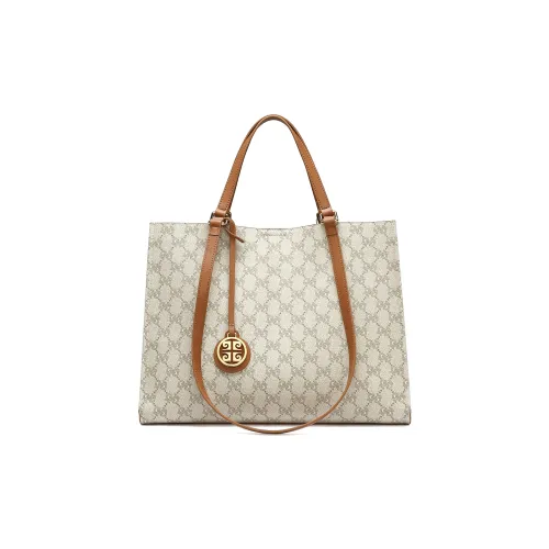 PIERRE CARDIN PVC Сумка Стандартная Женская Абрикос Темный Хаки