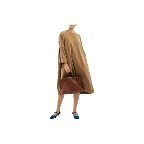 CASEY CASEY Длинное платье с длинными рукавами женское