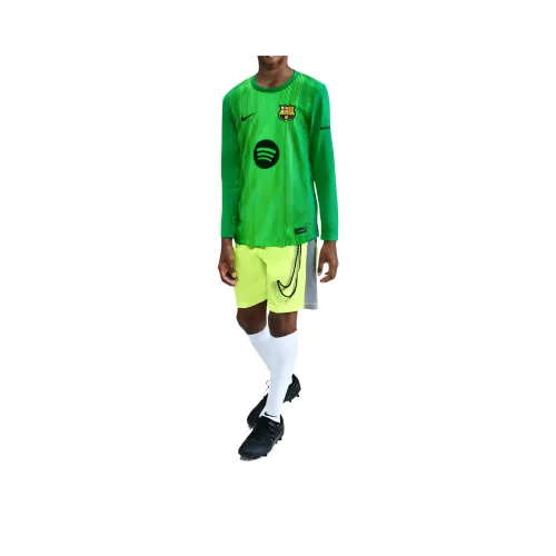 nike T-рубашка F.C. Барселона 2025 26 Stadium Goalkeeper Детская
