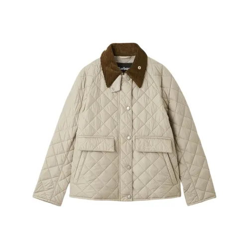 BARBOUR Бежевый Женские пуховики