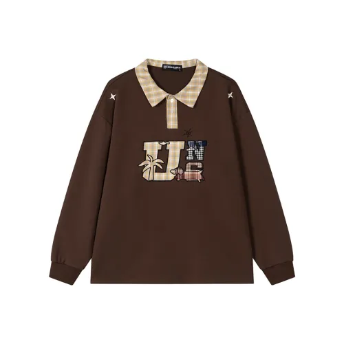 HKRXEC Повседневная длинная рубашка с длинным рукавом унисекс