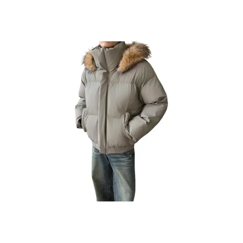 TUOFEI Кофейный Унисекс Пуховики