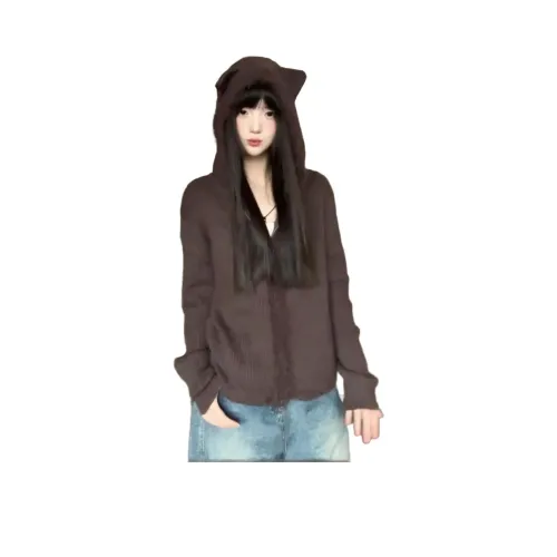 PAZZO Коричневый Женский Трикотаж