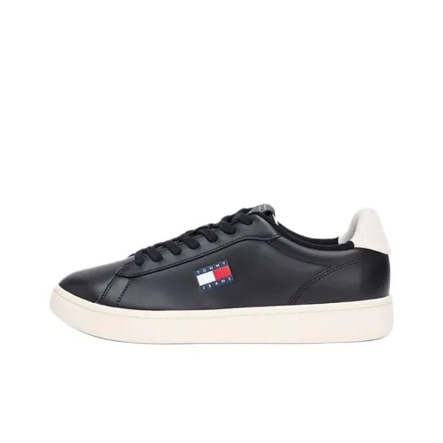 Tommy Hilfiger Trainers Low Топ Скейтборд Кроссовки Мужские Черные