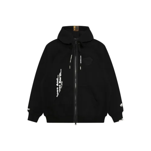 Aape Черный BKX Мужские Свитшоты