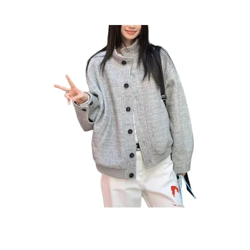 UPXIW Серый Женский Свитшот