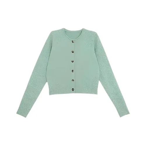 MDEHT Зеленый Женский Трикотаж