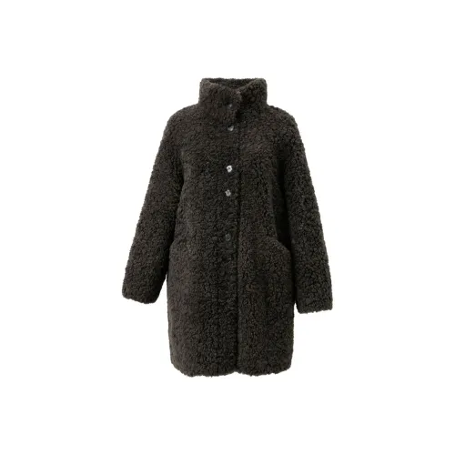 3COLOUR Deep Серый Женские Меховые изделия