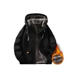 Черный с флисовой подкладкой