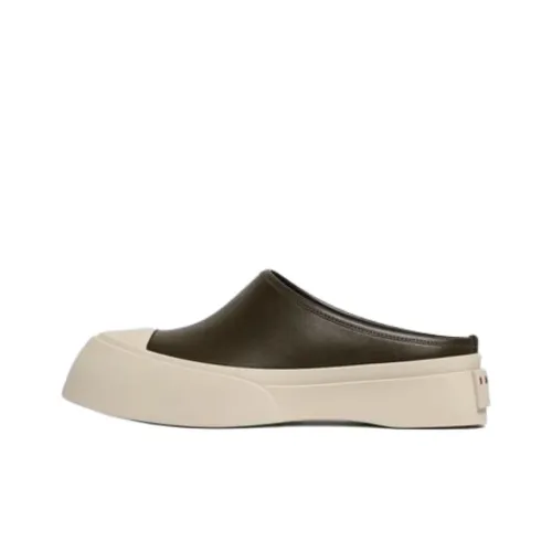 Marni Домашние тапочки Мужские Зеленые