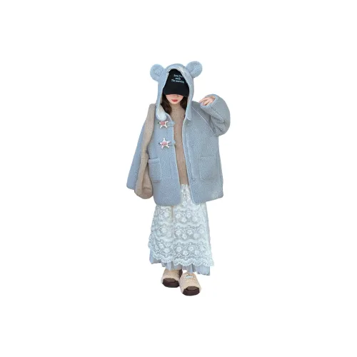 Guldoeleph Синий Kids Натуральный и искусственный мех