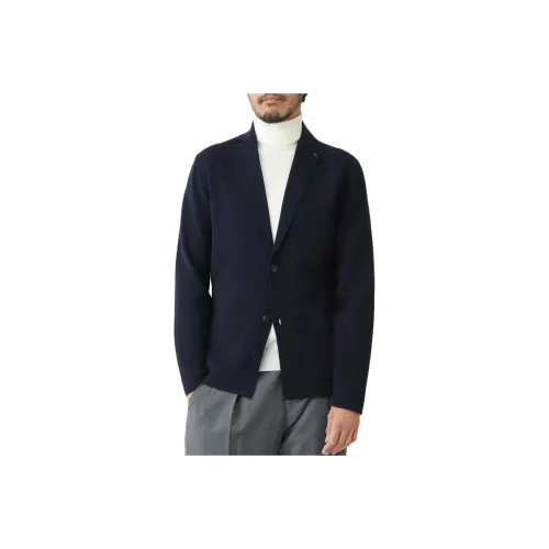 Gran Sasso Морской Синий Мужской Деловые Костюмы