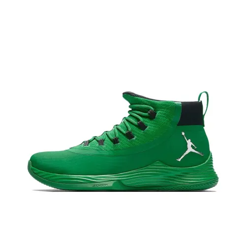 Джордан Ultra Fly 2 Винтажные Баскетбольные Кроссовки Мужские Зеленые