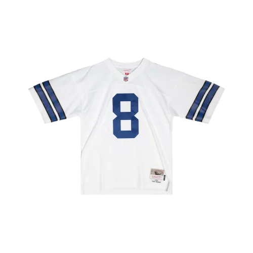 Mitchell Ness Белый Мужской Регбийный Джерси