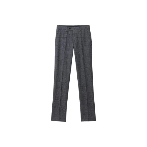 GOLDLION Черный Серый Клетка 98 Мужской Костюм Брюки