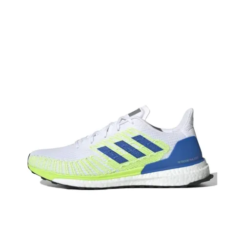 Adidas Solar Boost ST 19 Low Топ Беговые кроссовки Мужские Белый Синий Зеленый