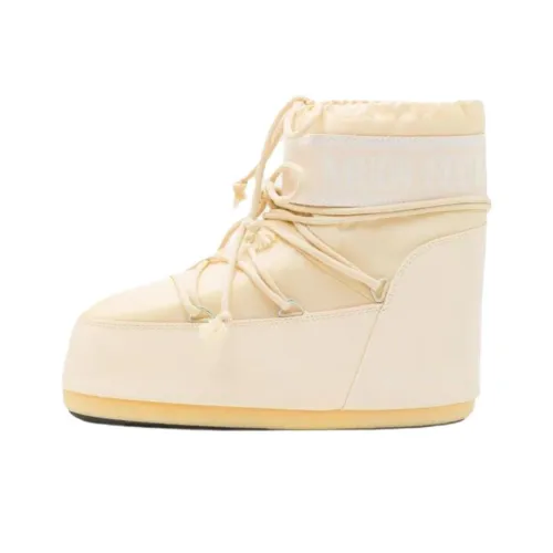 MOON BOOT ICON SHORT Сноубутсы Унисекс Айвори Белый