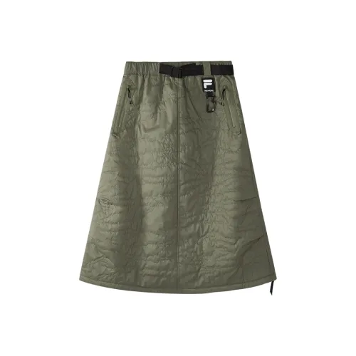 FILA FUSION X NEMEN Юбка Женская Зеленая Хаки