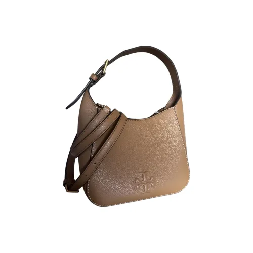 Tory Burch Сумка из коровьей кожи женский цвет умбра