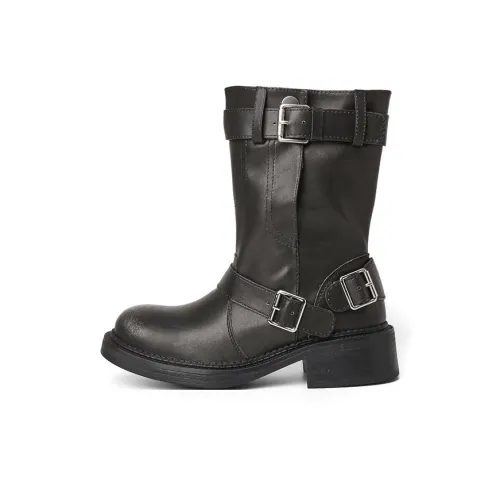 YANGQIYINGTAO Ботильоны Black Женские