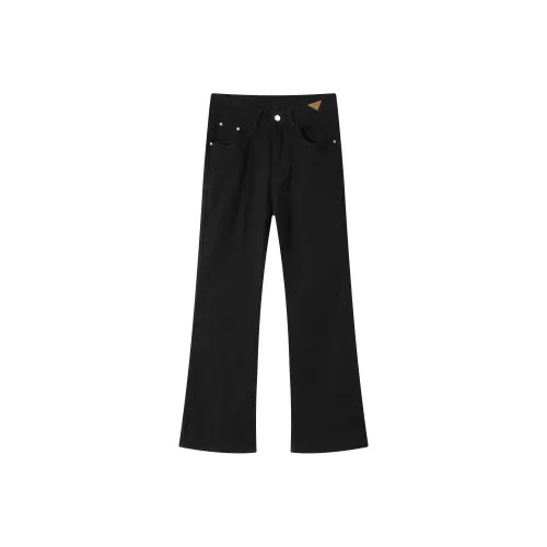 TEN MIRO Черные Унисекс Джинсы