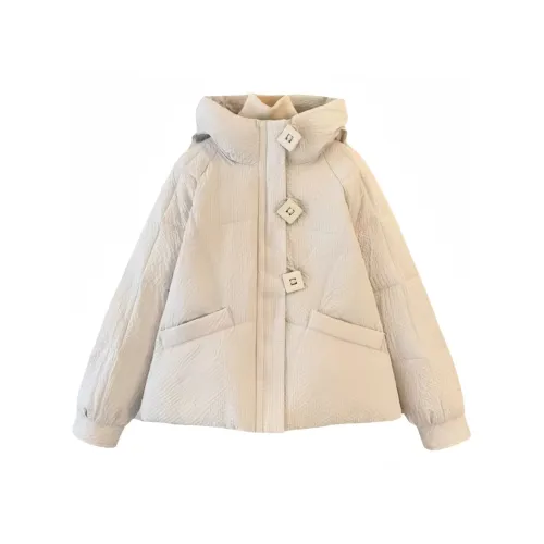 AFGGD Оранжевый Женский Пуховик