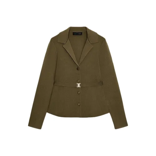 ZARA Khaki Женская Трикотаж