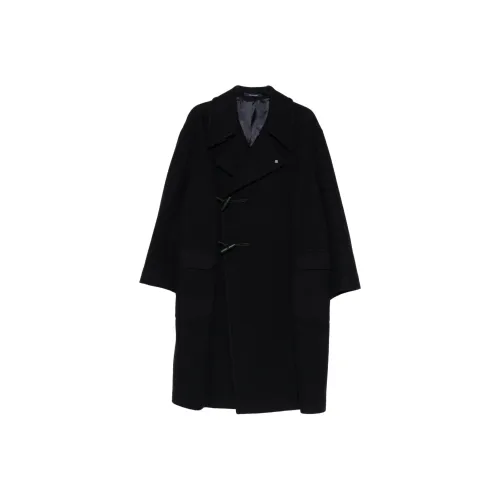 Tagliatore Черное Мужское Пальто