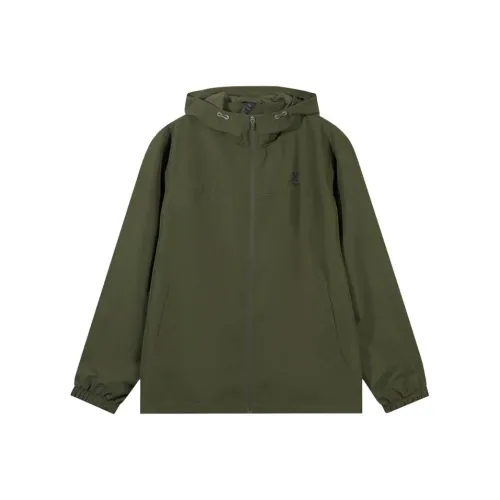 XTEP Водонепроницаемый Топ Пальто Мужской Pasture Green