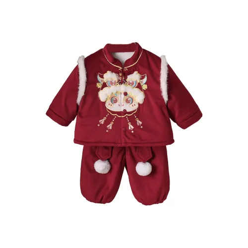 Деревянные дома Красный Малыш Костюмы в стиле Тан