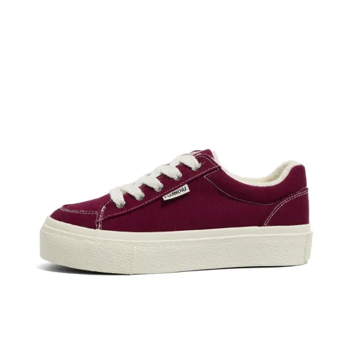 HUANQIU Противоскользящие Износостойкие Дышащие Низкие Кеды Женские