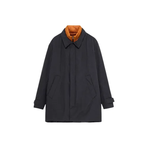 KRAKATAU Морской Мужской Тренч