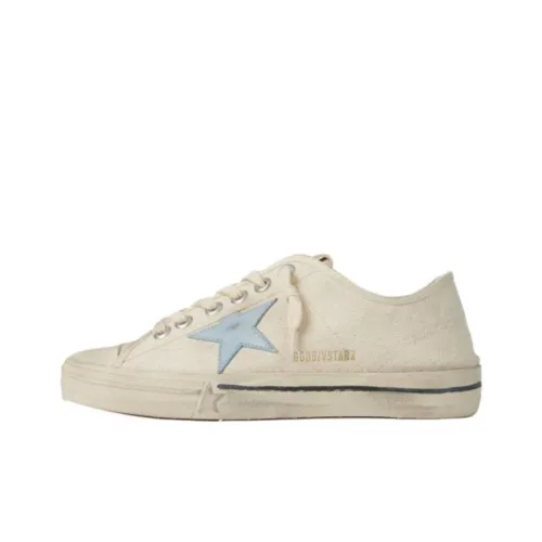Golden Goose V Star Low Top Скейтборд Кроссовки Женские Бежевые